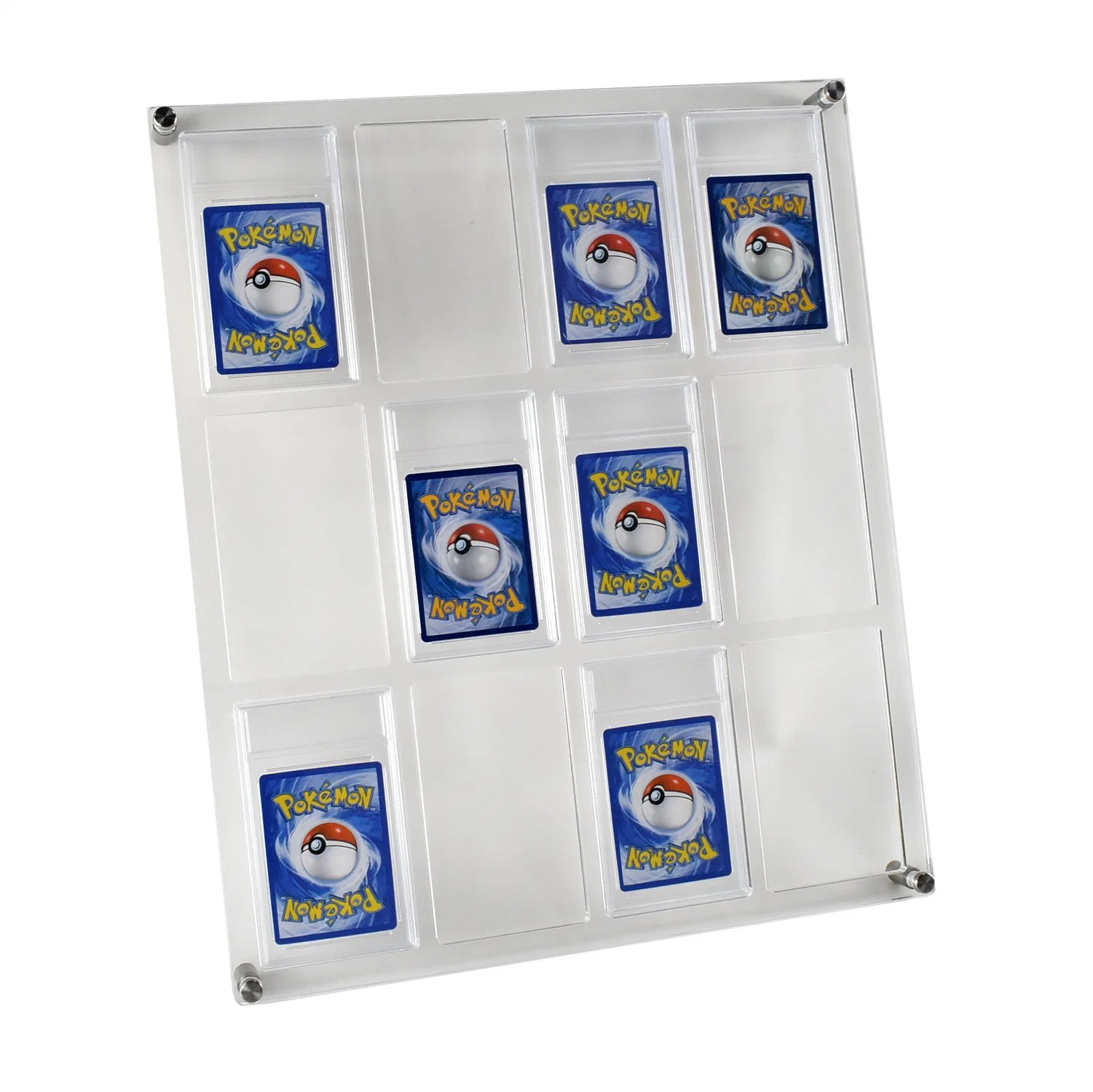 Custom 12 Graded Sport Karten / Sammelkarten Trading Card Wall Display mit gerahmter Karte mit UV-Beständigkeit