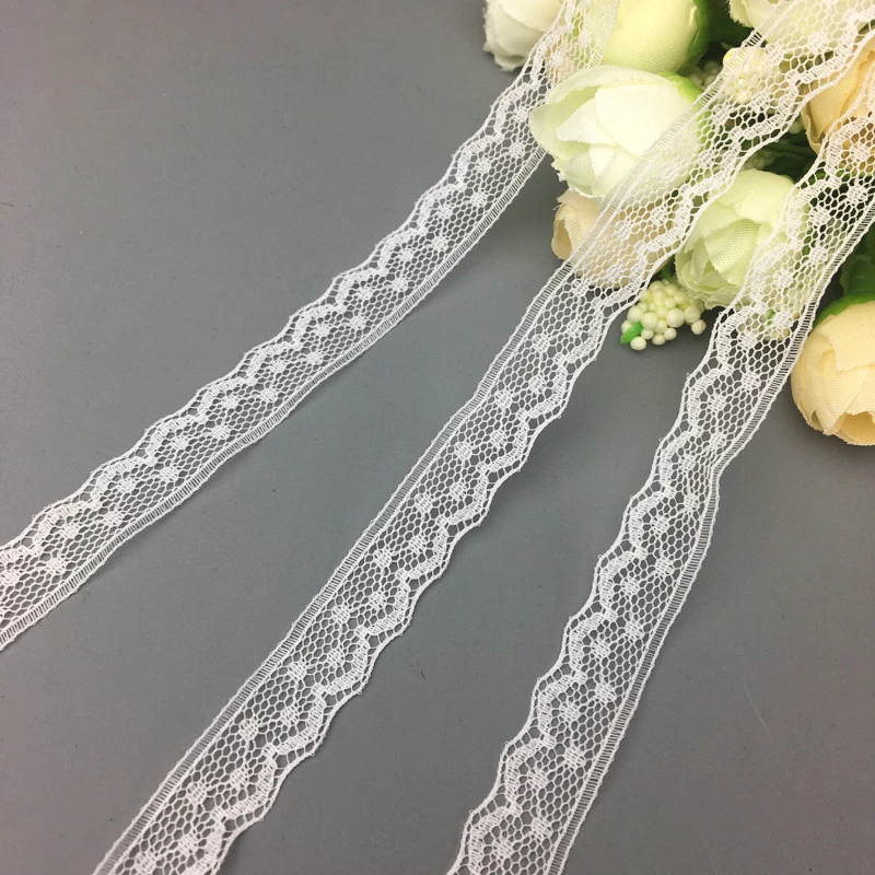 Double Edge Decorative Pattern French Lace Fabric Elastic Stretch Hot Selling Wholesale/Supplier Lace Fabric