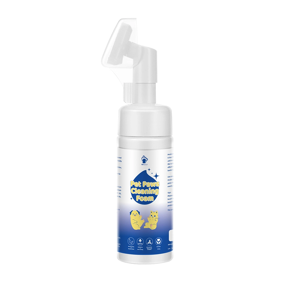 Pet No-Rinse Espuma de limpieza Limpieza Actualidad Pie Mousse de Pet Pet Gel de ducha