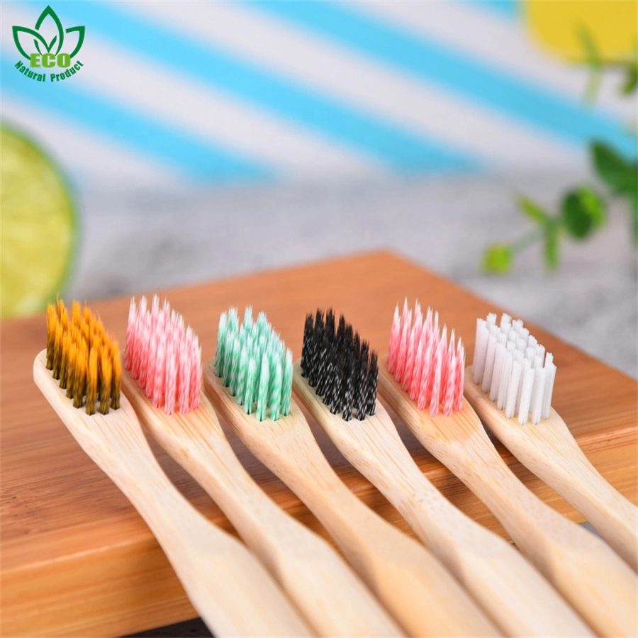 Children Bamboo Toothbrush 1PCS Kids Soft Bristle Oral Care Eco Friendly Toothbrush