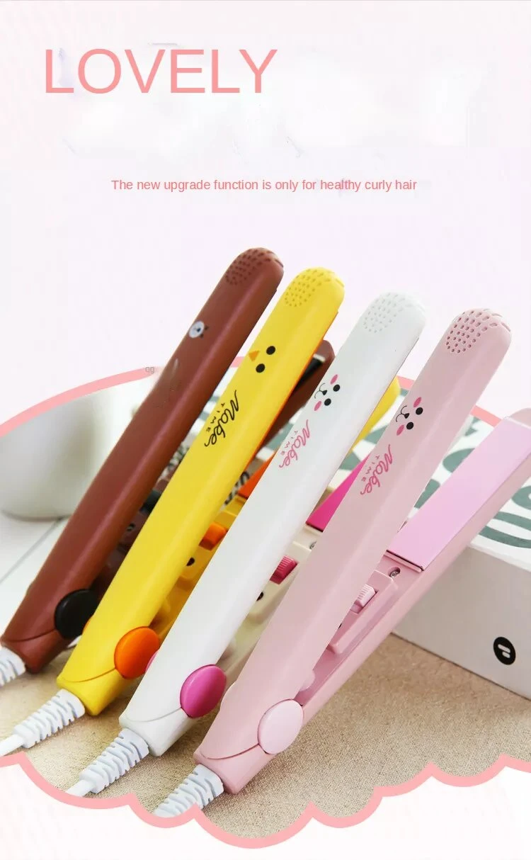 N Portable Ceramic Electric Flat Mini Hair Heating Straightener