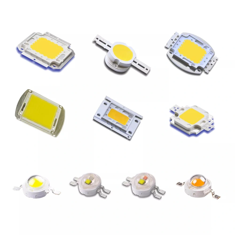 ALTA QUALIDADE, 1 W, 3 W, 5 W, 10 W, 30 W, 50 W, 100 W. 150 W 200 W, branco quente, vermelho, verde, azul, RGB, IV UV Chip LED COB de alta potência do holofote de crescimento infravermelho