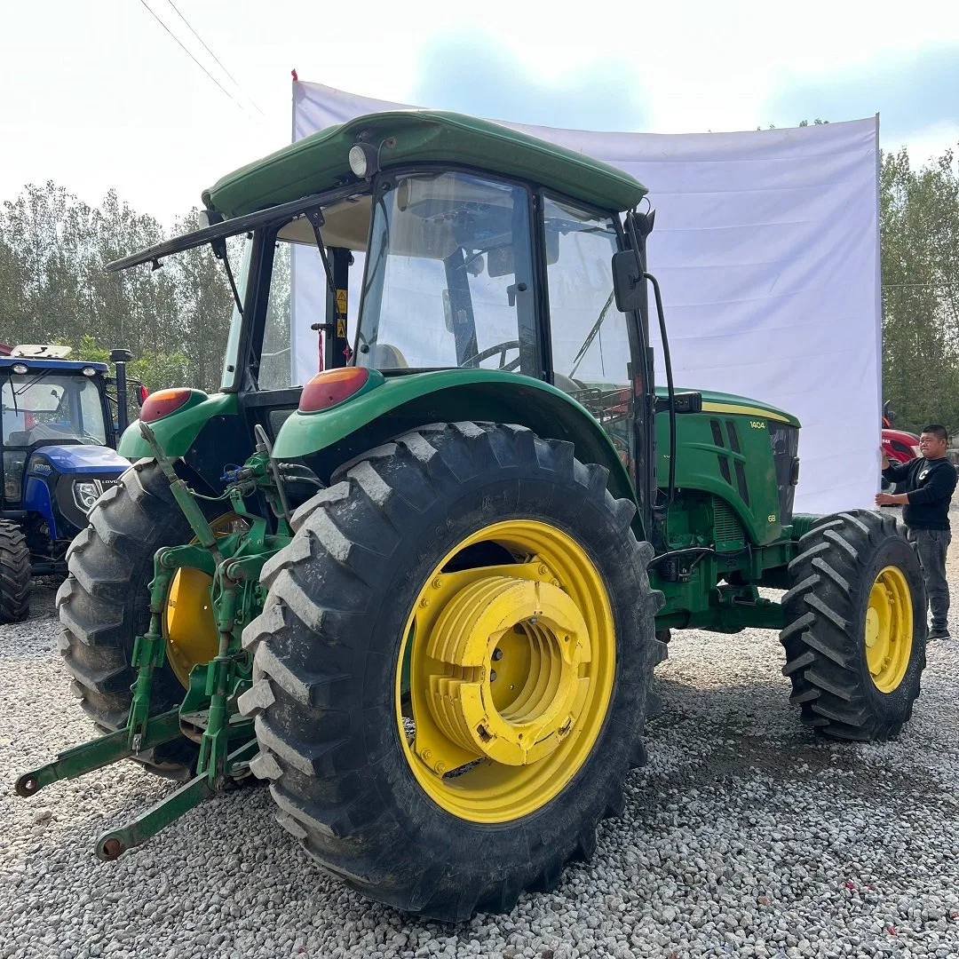 140hp 4WD tractor usado tractor agrícola John Deere 6b1404