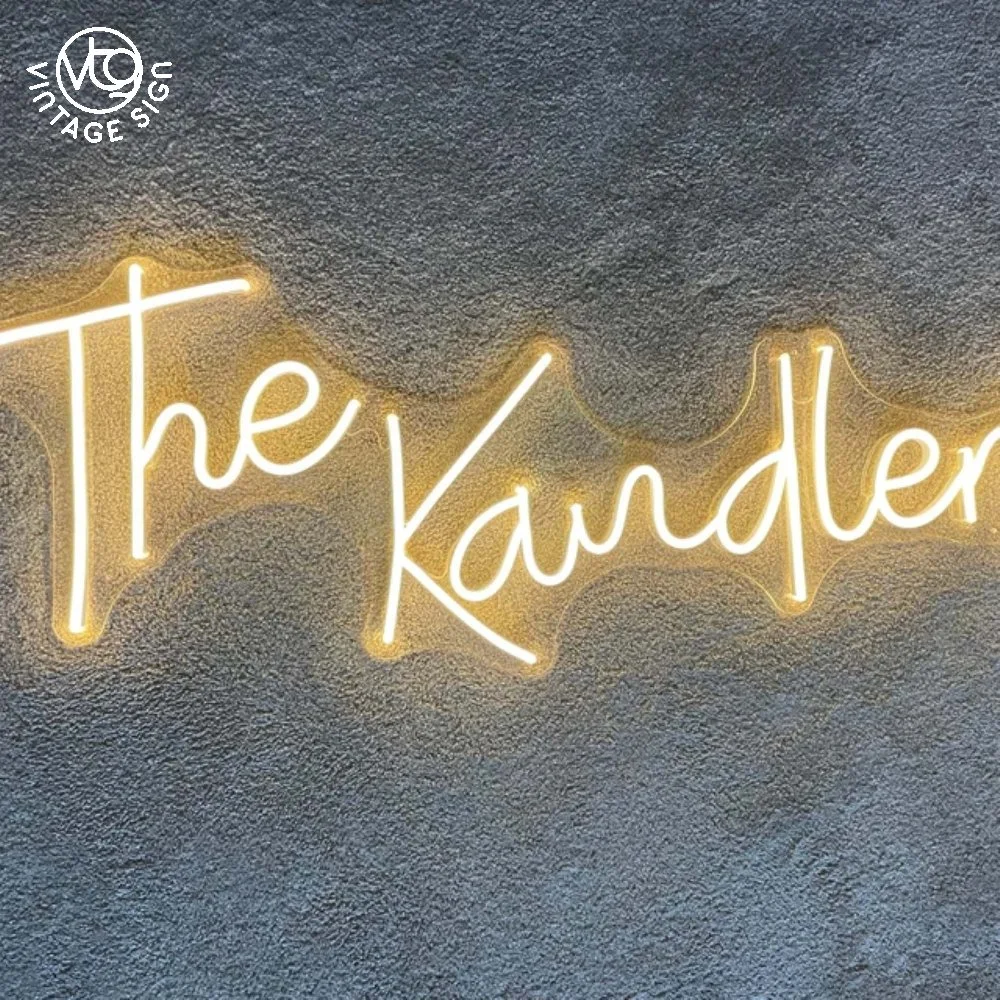 Kundenspezifische LED Buchstaben Großhandel LED DIY Zeichen Öffnen personalisierter Name Neonlicht