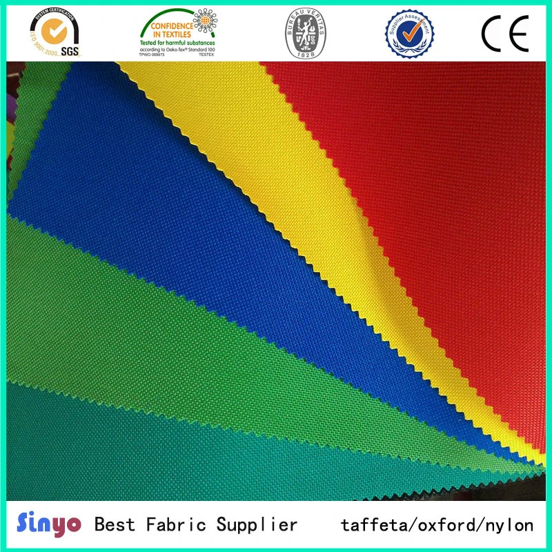 Oxford 420d Textile Fabric with Polyurethane Coating for Dress/Bags