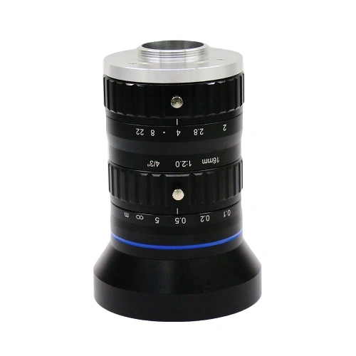 F2.0 16 مم 4/3 بوصة 12MP-Mount Fa Industrial Camera Vision (رؤية الماكينة) مقاس 12 ميجا بكسل ذات تثبيت على شكل حرف C العدسة