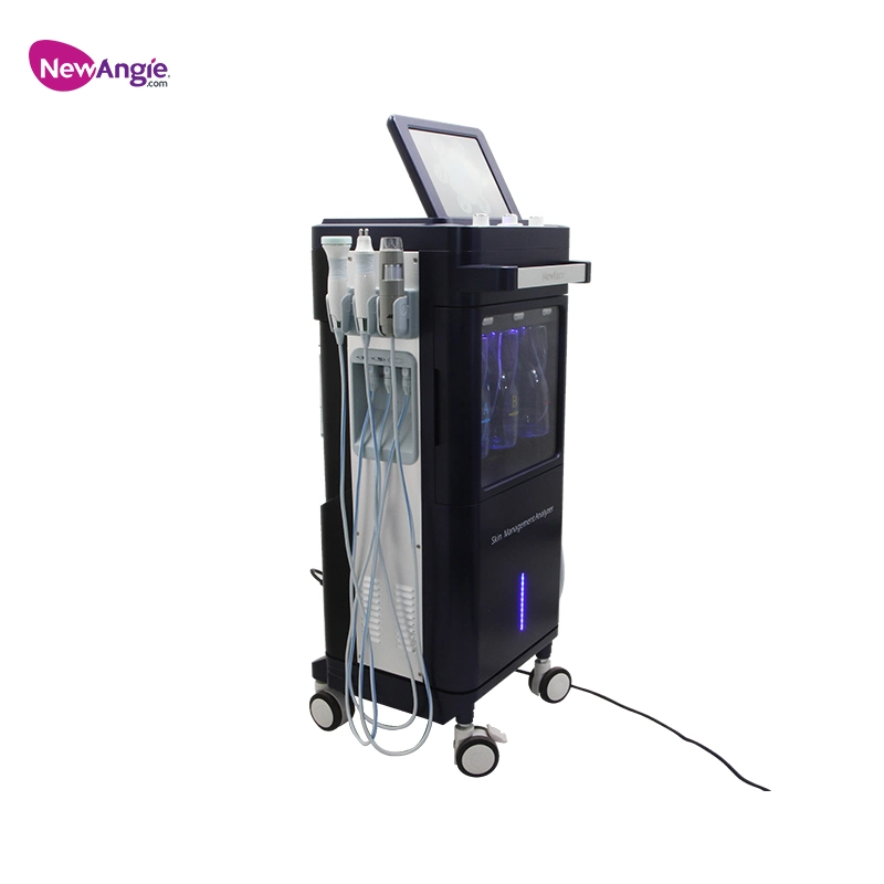 Professionelle Hautverjüngung Oxygen Jet Ultraschall RF Gesichtsbehandlungen Beauty Salon Maschine