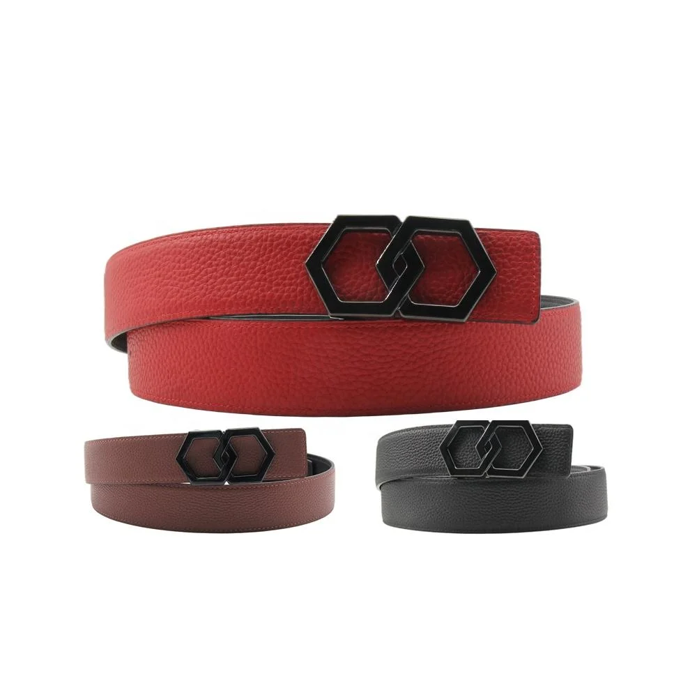 Famous Brand Genuine Leather Belt Customized Buckle Luxury Leather Belts for Men Luxury Brand Customization.