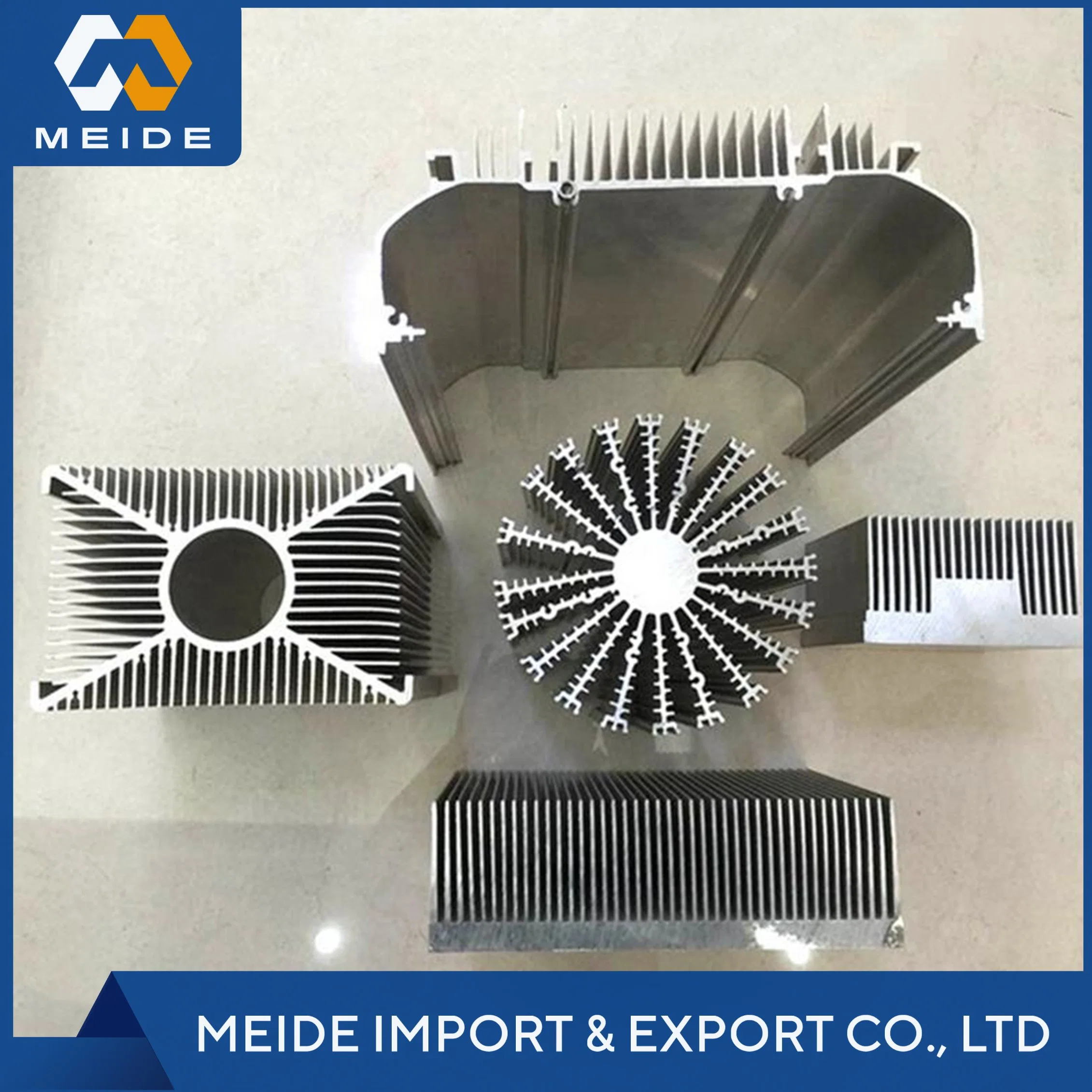 China Aluminum Profile Custom Radiator Design Factory 4343 4045 4145 4047A 5005A 5205 5006 5010 5019 5040 6063 Aluminum Extrusion Radiator Aluminum Profile