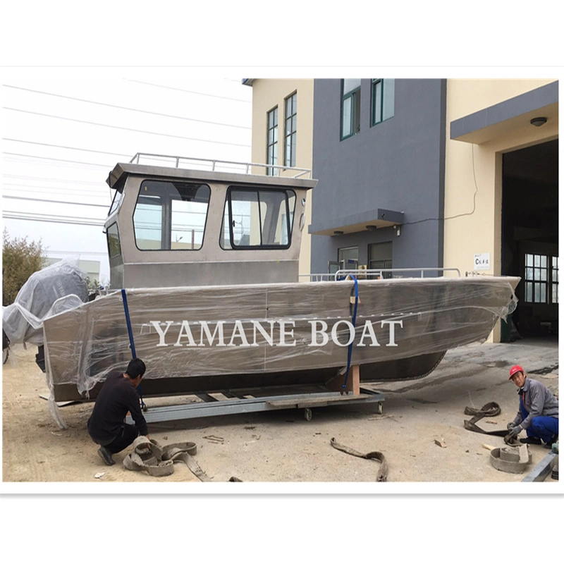 11-15m Flat Bottom Aluminum Landing Craft for Vehicles Transport