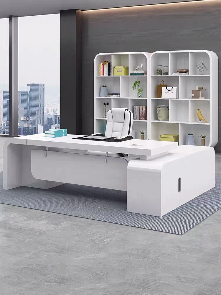 Modern Contemporary White Office Desk Demountable Office Furniture