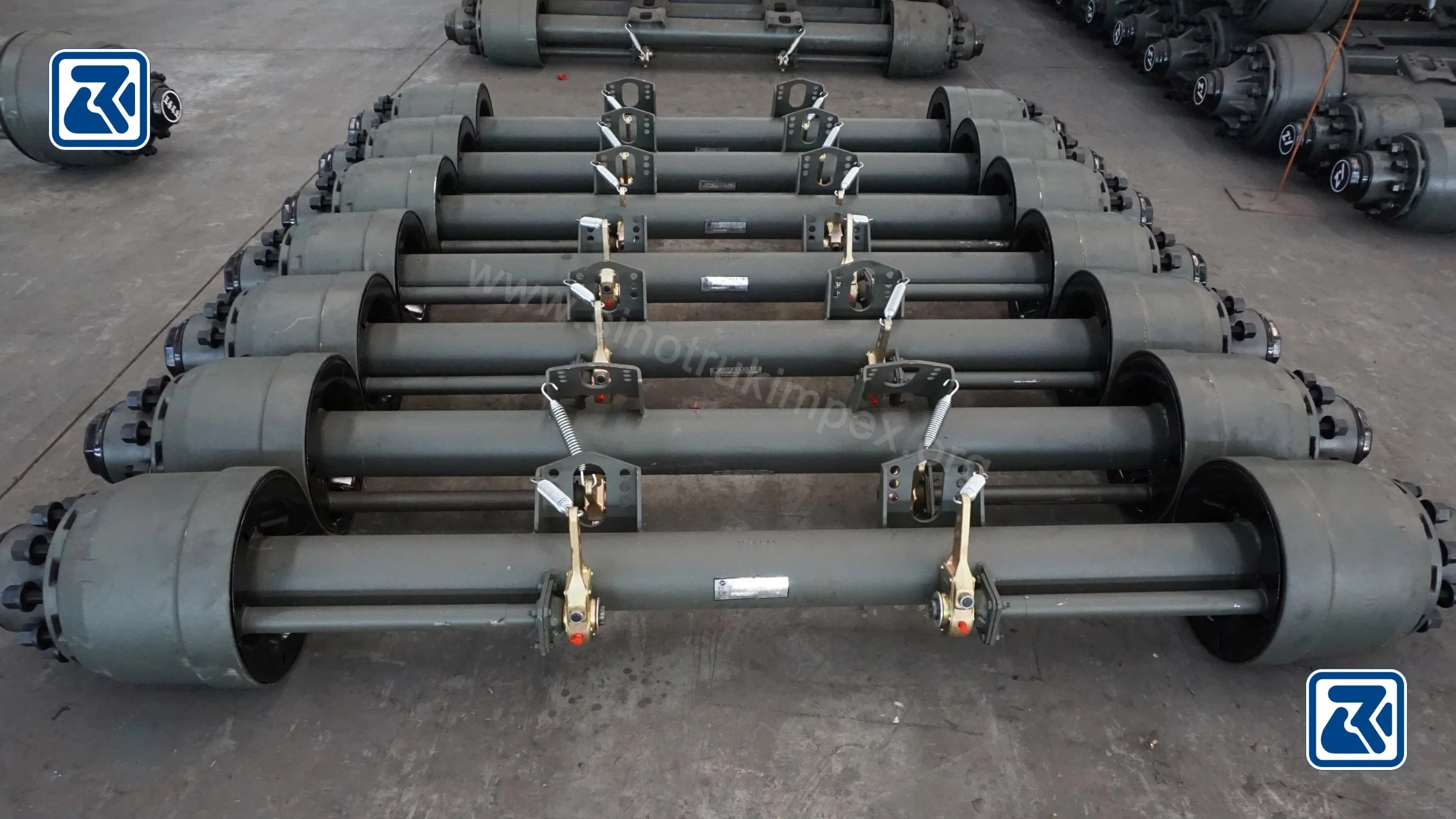 Heavy Duty Trailer/Truck Axles Manufacturers 13t/16tons Axle