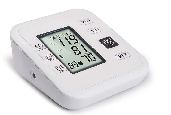 CE& FDA Blood Pressure Monitor Made in China Blood Pressure Monitor with Built-in Battery