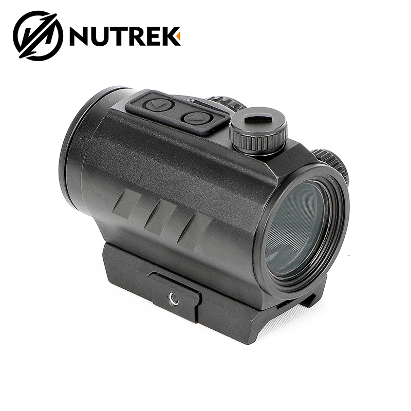 Nutrek Optics New Product Shockproof Windage and Elevation Adjustable 1X25 Red DOT Scope