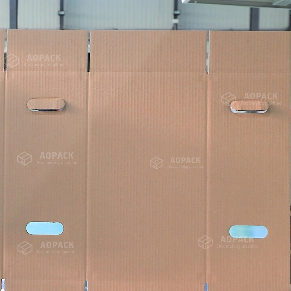 Aopack novo estojo de embalagem fazendo Máquina Carton Box Maker ligado Exija embalagem