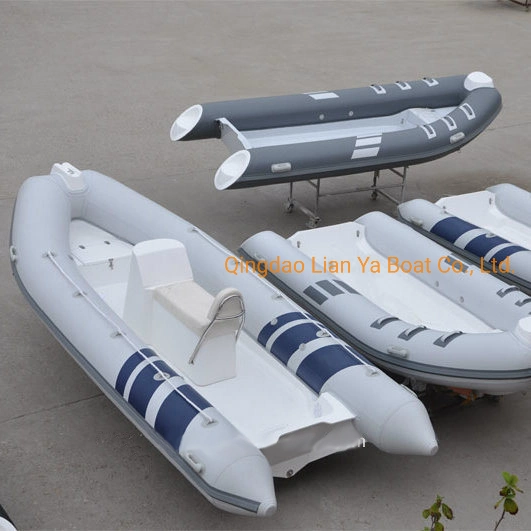 Liya 2.4-4.2m China Military Small Rib Boat with Motor for Sale