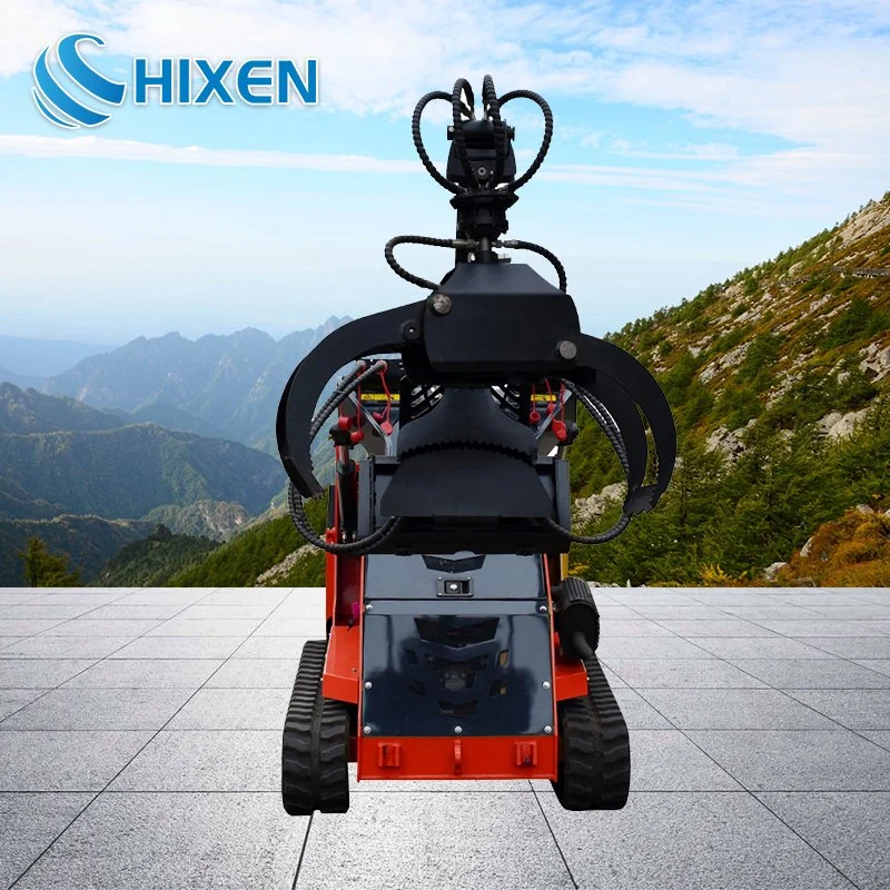 Garden Machinery Digging Machine Mini Hydraulic Skid Steer Loaders with EPA Euro 5 Perkins Kubota Engine in Cheap Price