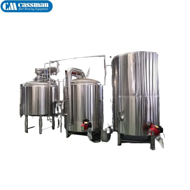 3000L 5000L 100hl Hot Liquor Tank Hlt Hot Water Tank Steam Heating