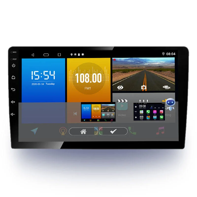 Android Market 10.0 Sistema Multimédia 10.1 polegadas IPS Tela sensível ao toque para a Toyota Corolla 2012 2016 aluguer de DVD Rádio Naxigation GPS