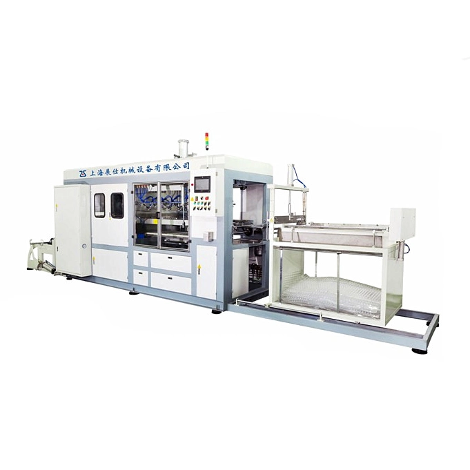 Zs-1220 Servo Motor Driving / Cylinder Driving High-Speed Vacuum Forming Machine for Variety of Medical Industry Blister Lining, The Food Industry's Lunch Box.