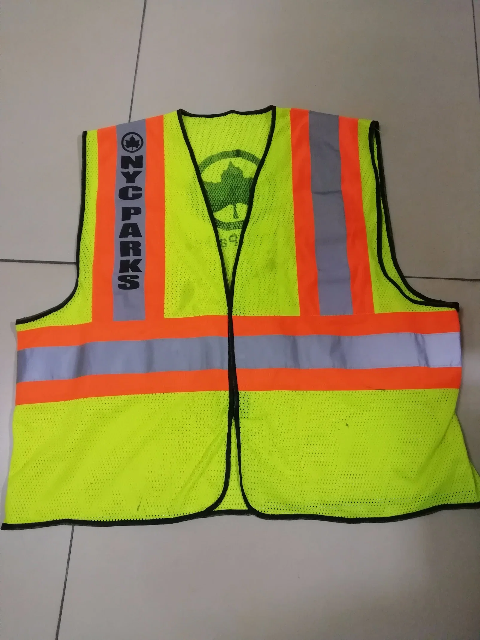 Orange High Visible Reflective Safety Vest Multi-Functional