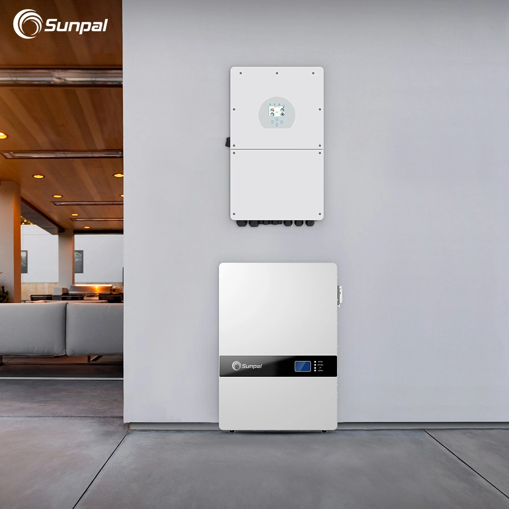 Bateria Sunpal eu LiFePO4 lítio 48V 200ah 10kwh Home Sistema de Energia solar com bateria de lítio