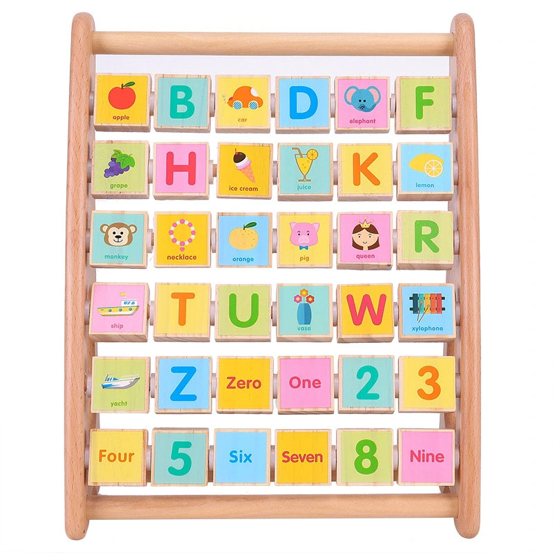 Интеллектуальная и образовательная деревянная игрушка Abacus