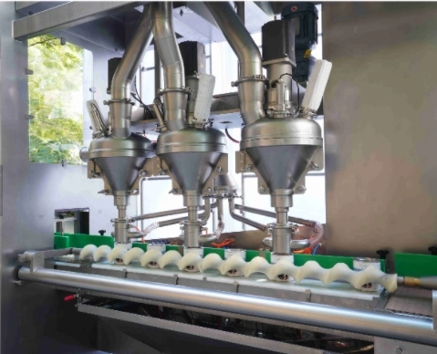 Hot Vial Bottling Ice Cream Drink Packaging Machine Automatic Powder Filling Line Injectable Powder Filling Machine