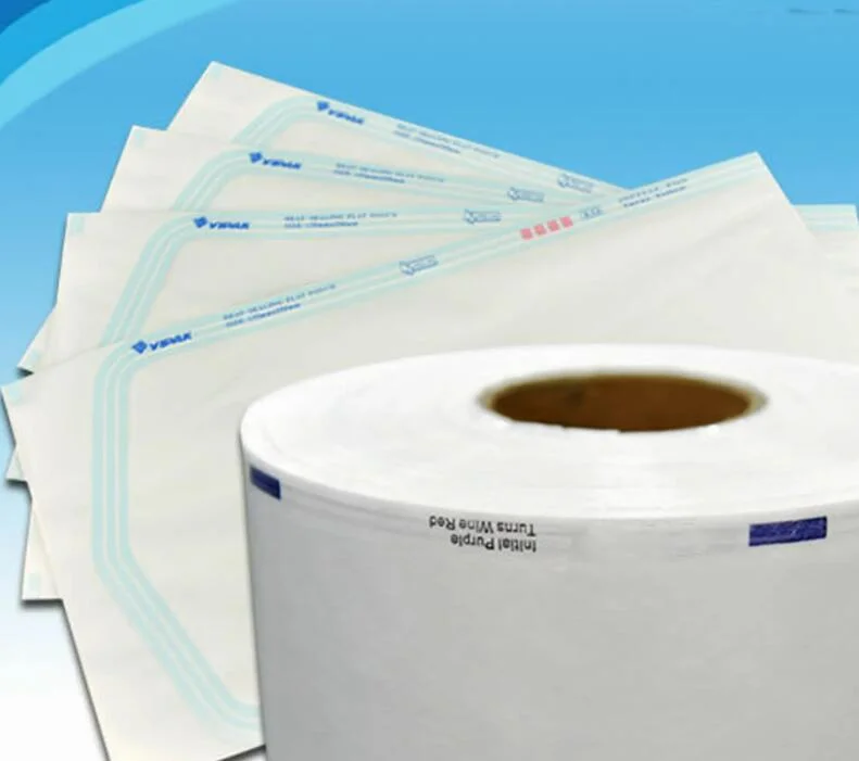 (PE self-adhesive) Medical Sterile Dialysis Paper for Medical Disposable Product