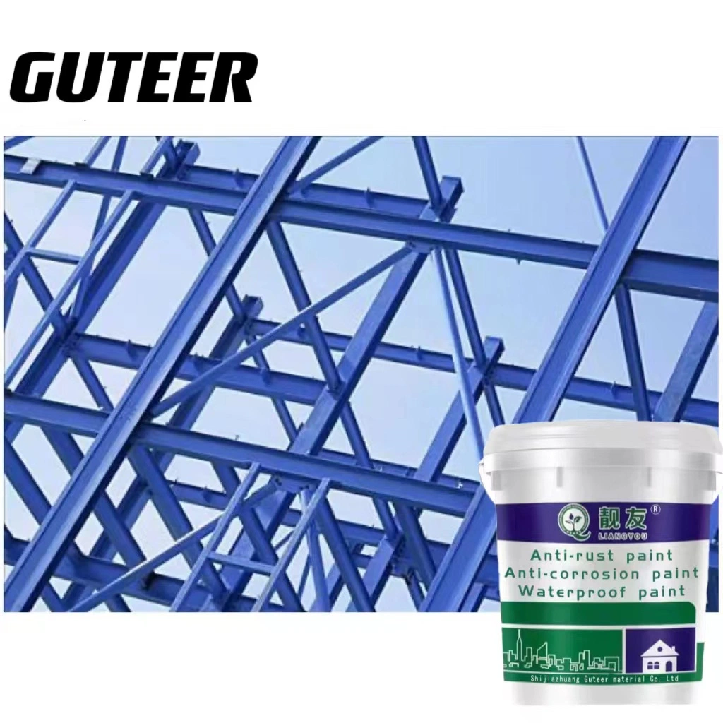 Acrylic Waterborne Antirust Paint for Steel Structures on Metal Surfaces