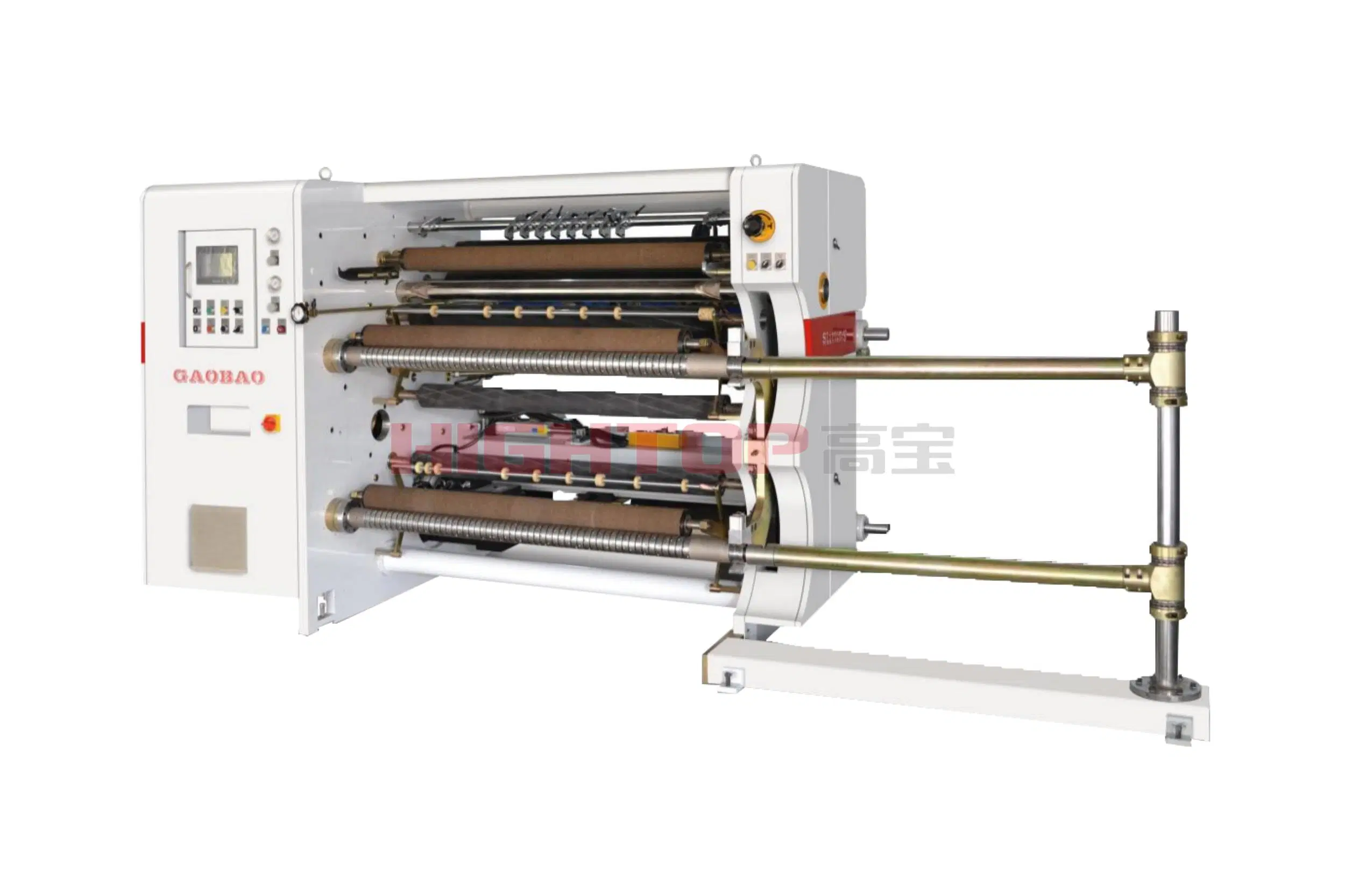 Turret Slitter Rewinder Machine for Flexible Package Plastic Film, Laminating Film, BOPP Film