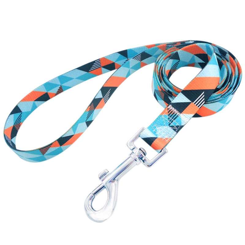 Sublimation Polyester Pet Dog Rope with Neck Ring Customizable Pattern