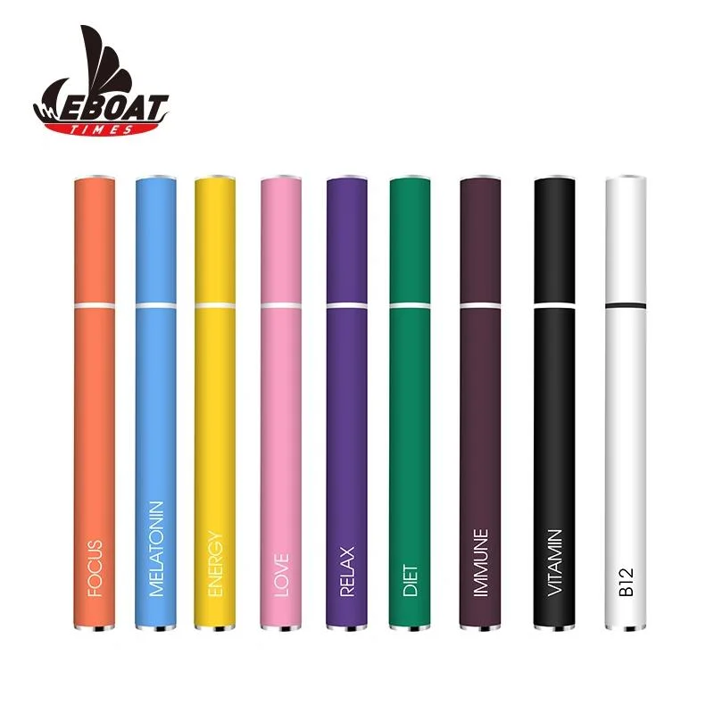 Vitamin B12 Aromatheraphy Vape Disposable/Chargeable 500/300 Puffs Health Nicotine Free E Cigarettes