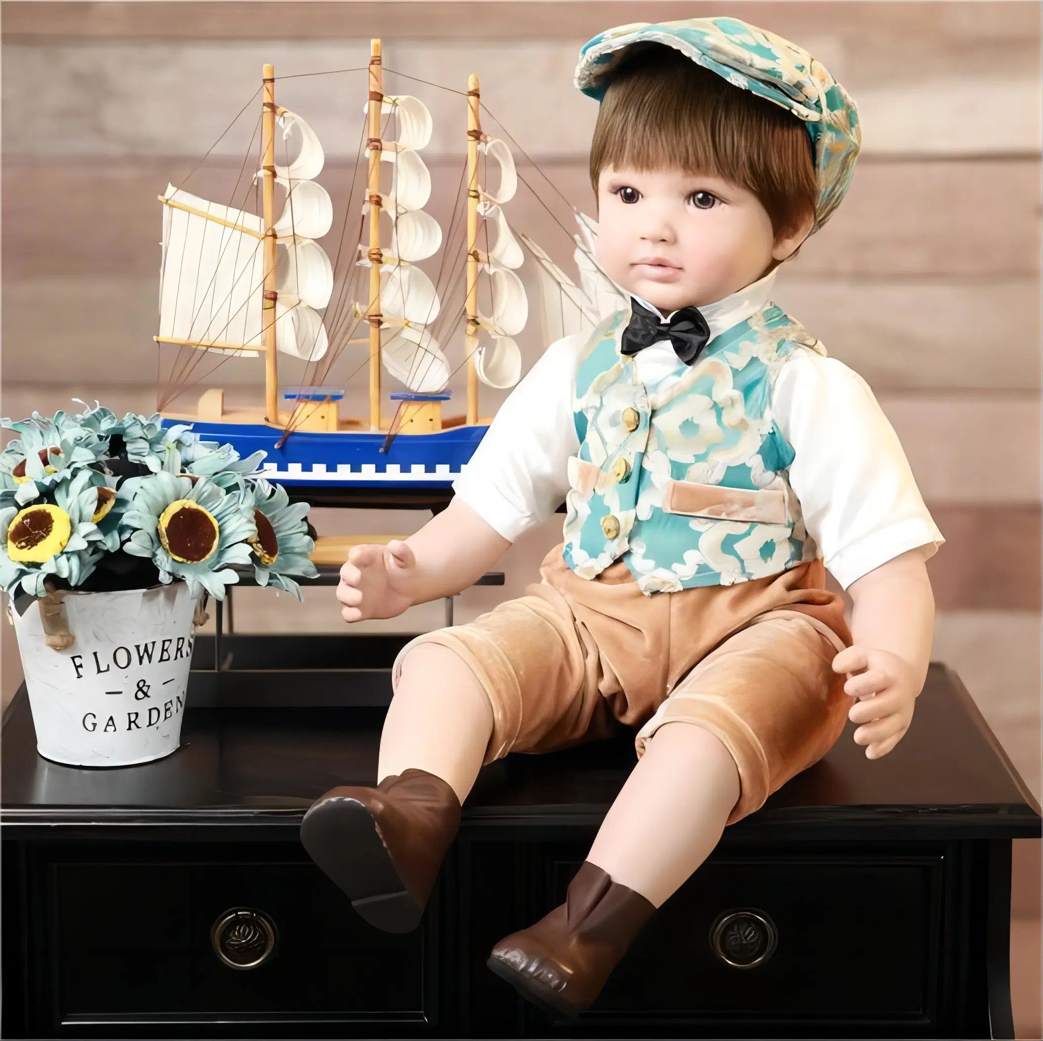 OEM Factory Customized Reborn Baby Dolls Realistic Silicone Doll Children Toy Vinyl Baby Dolls Baby Boy Doll Boy Girl Doll Gift Manufacturer in China