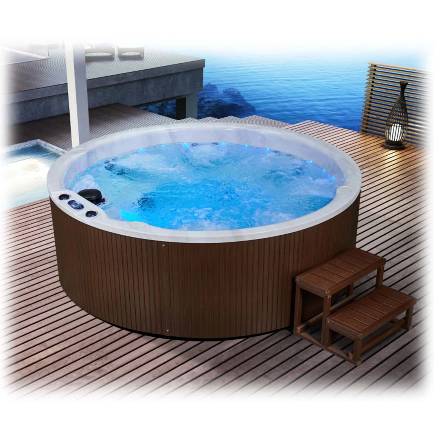 Hot Sale 6 People Outdoor SPA Pool with Swimming Inground Pool Outdoor SPA