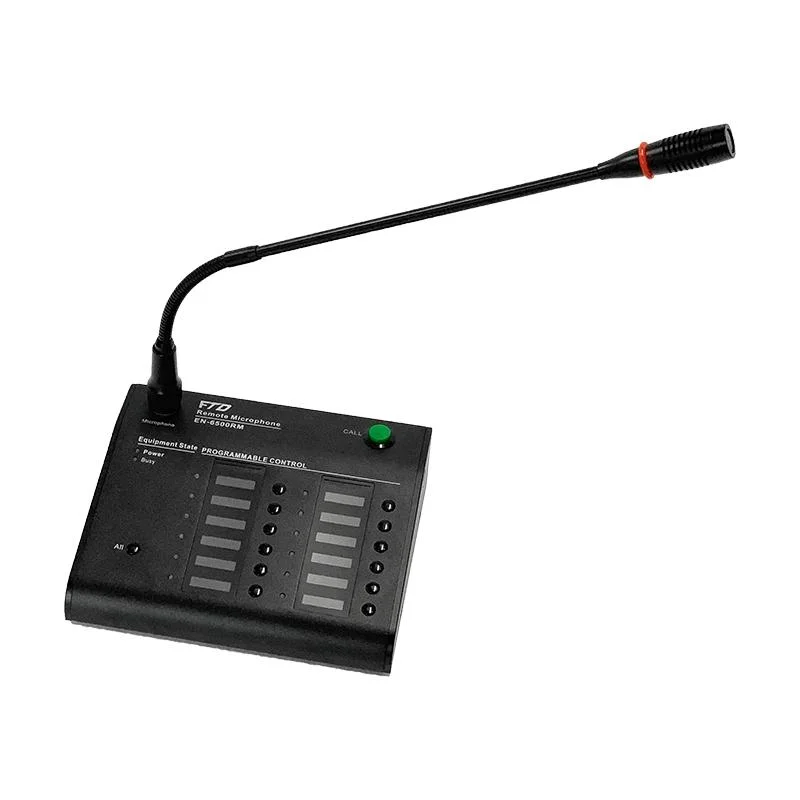 En54 Standard Remote Paging Microphone