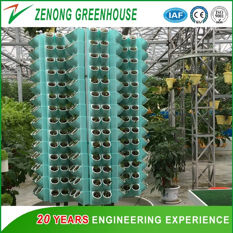 Pineapple Tower Vertical Farming for Strawberry/Leafy Vegetables for Promotion