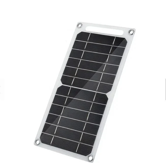 Banheira de venda preço de fábrica eletrônico USB Saída inteligente 5V viagens no exterior o Carregador de emergência 6W Painel Solar para carregamento de Telefone