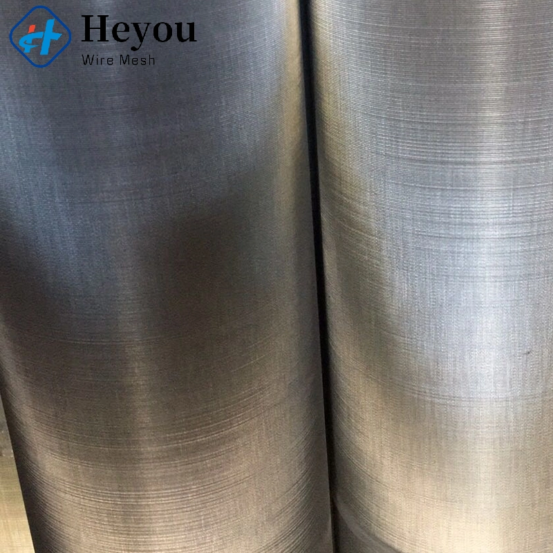 Hebei Anping Factory SUS AISI 304 Plain Weave Stainless Steel Woven Filter Wire Mesh Screen