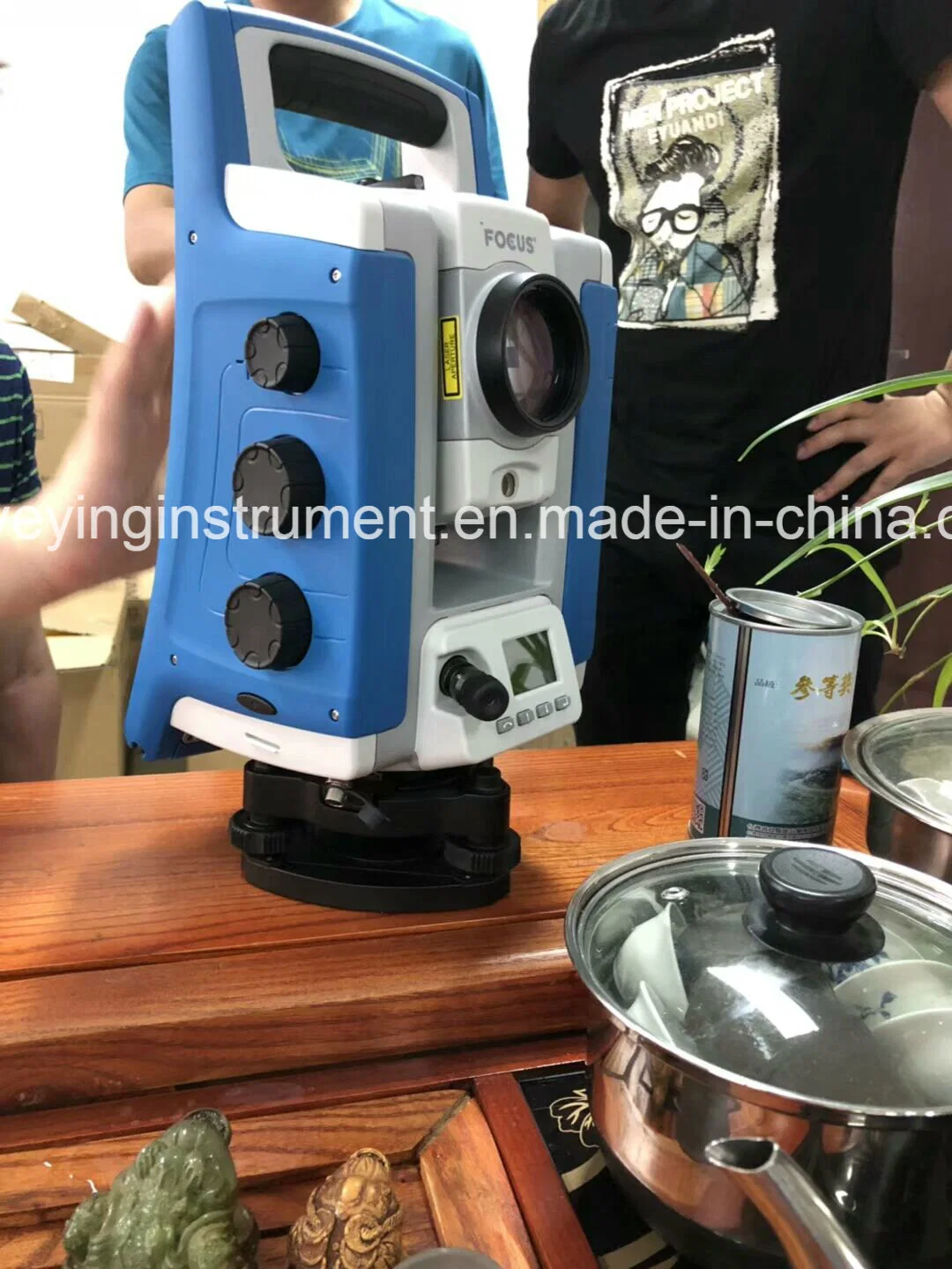 Spectra Precision Focus 35-1" Lockngo Automatic Measuring Total Station