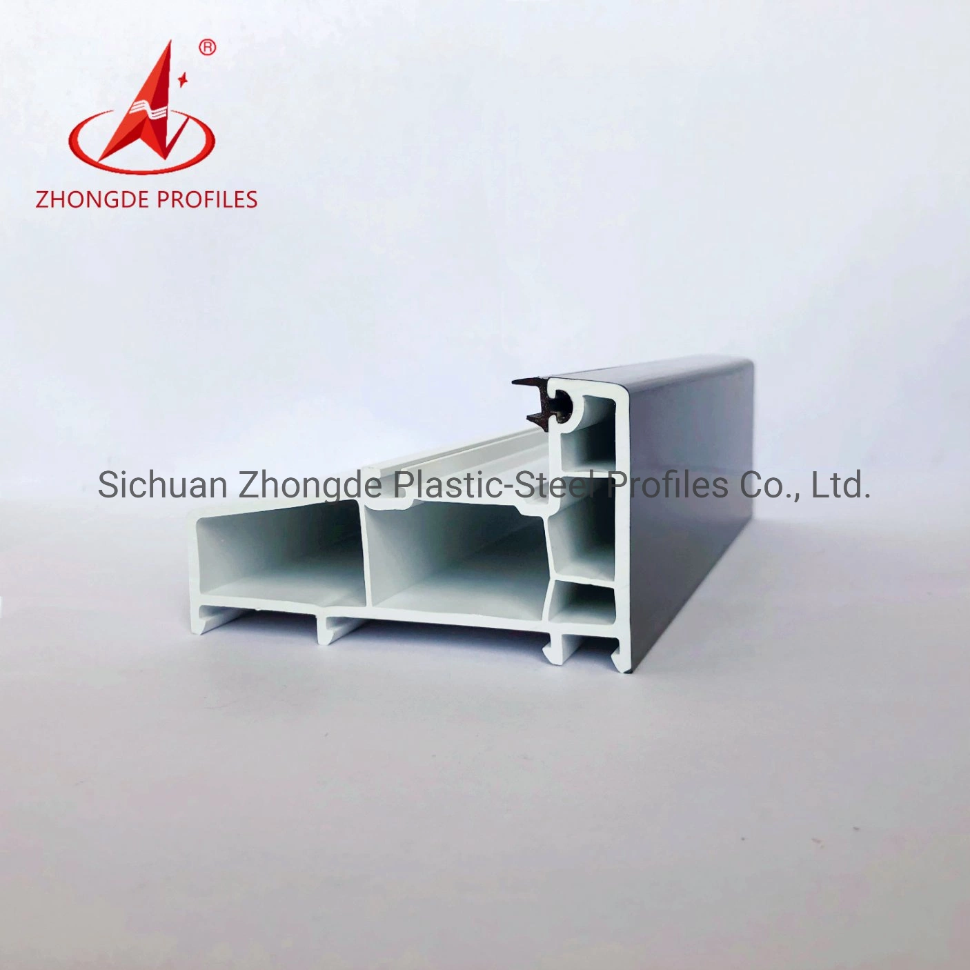 Zhongde High quality/High cost performance  Sound Proof PVC/Plastic Profile for Window and Door