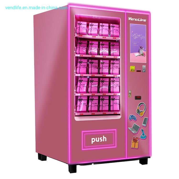 Faire l'écran tactile/esthétiques de cils Vendlife Machine distributrice de produits cosmétiques Custom/beauté vending machine populaire