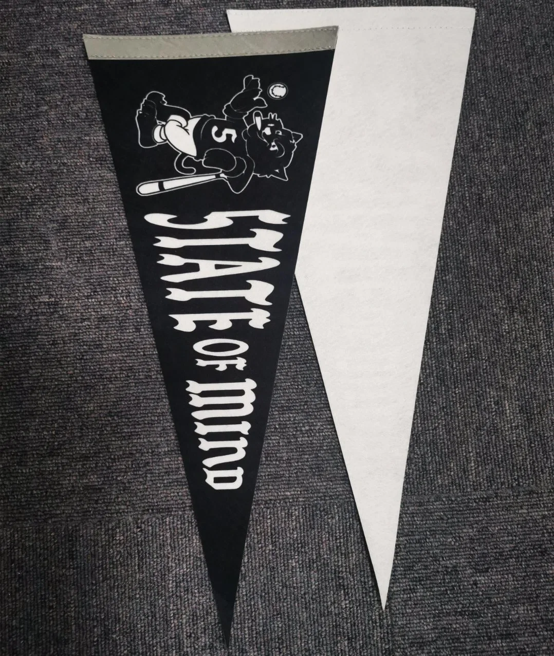 Custom Felt Pennants Flag Wholesale/Supplier Custom Logo Felt Banner