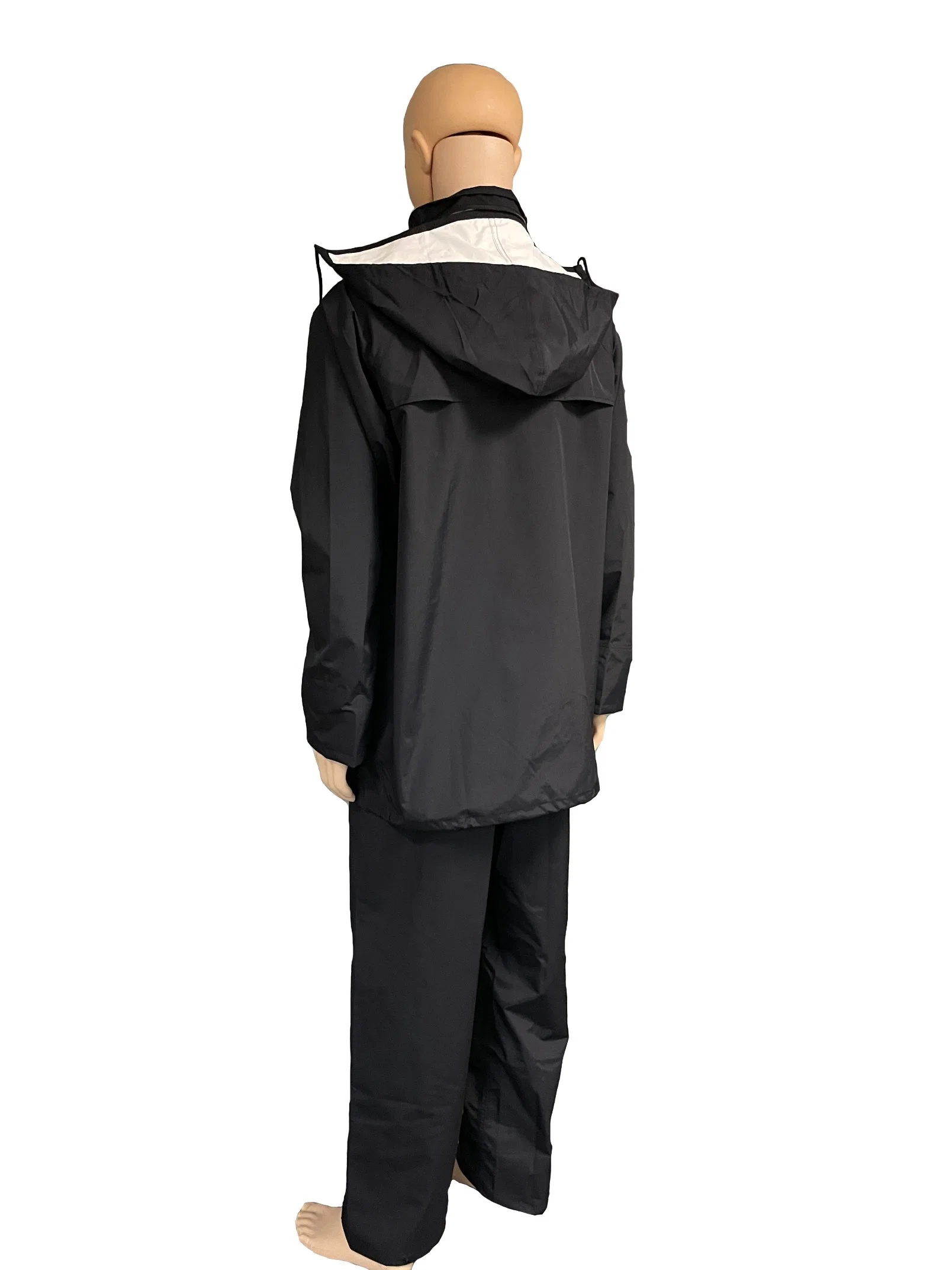 Wholesale/Supplier Hooded Nylon/PU Rain Suit with Custom Logo