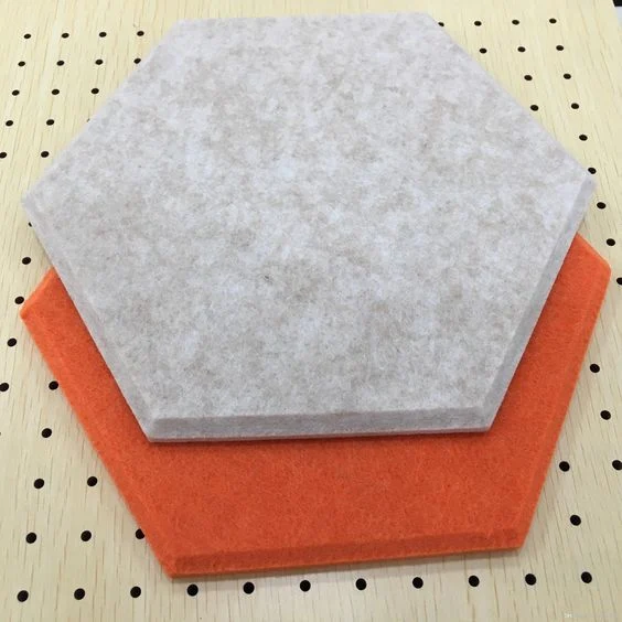 Sound Absorption Fireproof Polyester Fiber Pet Felt Decorative Acoustic Wall Panels