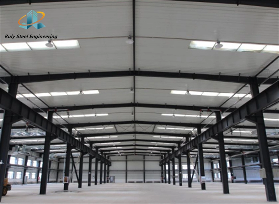 Economic Industrial Steel Structural Workshop Wide Span Light Building