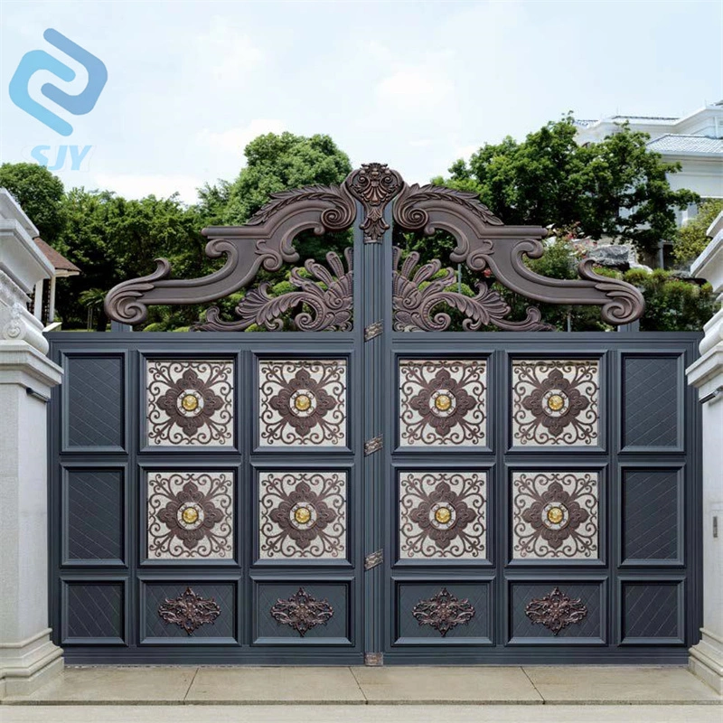 Professional Customized New Style Electric Sliding Gates Aluminum Doors Portail Aluminium Gate