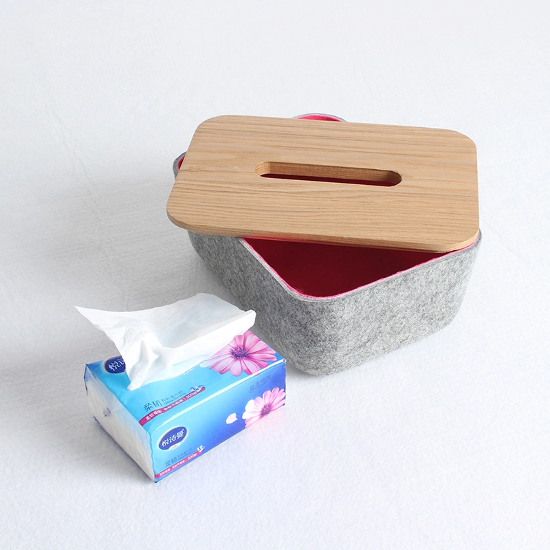 High Quality Modern Creative Felt Issue Box Household Office Tissue Box