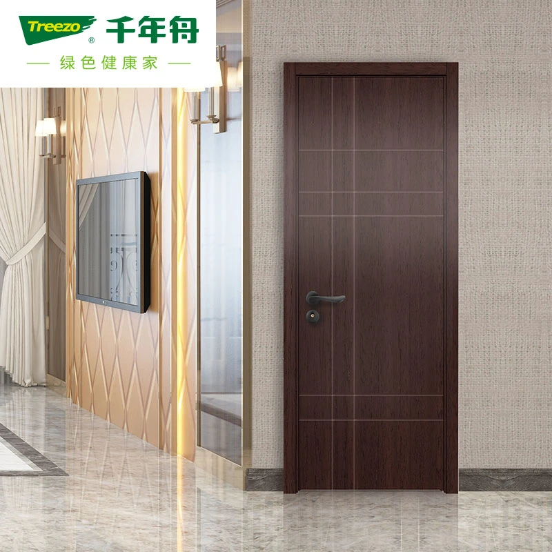 2022 Hot vendendo barato MDF PVC HDF PORTAS DE MADEIRA INTERIOR