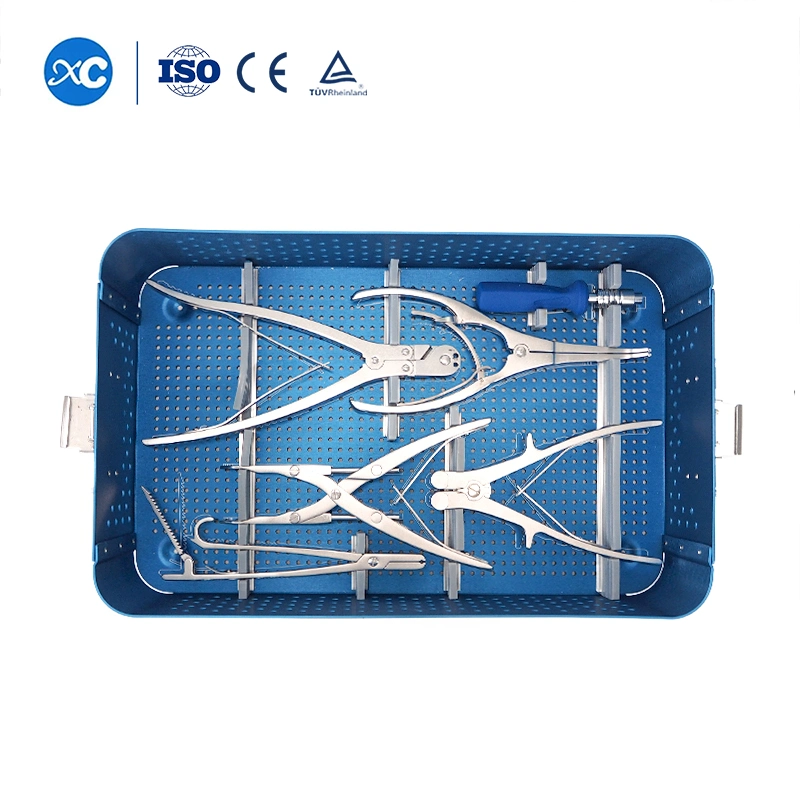 Orthopedic Instruments Set Veterinary Spine Pedicle Screw Surgical Instruments for Pet Spinal Surgery